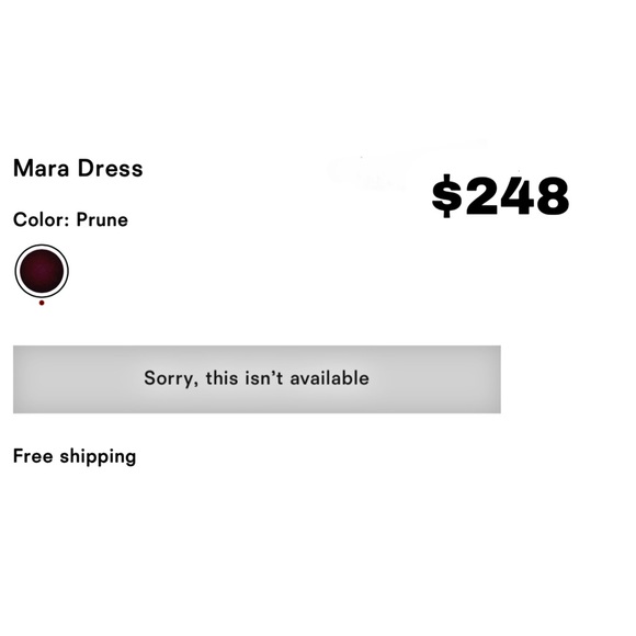 Reformation Mara Dress in Prune 0 NWT - Picture 5 of 14